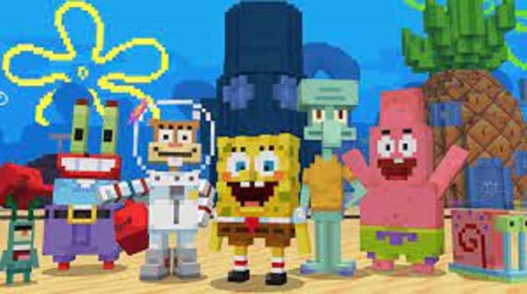 Bikini Bottom is now in Minecraft SpongeBob SquarePants DLC