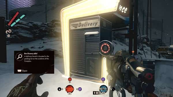 Delivery Booth Code Location