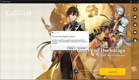 Launcher Not Working
