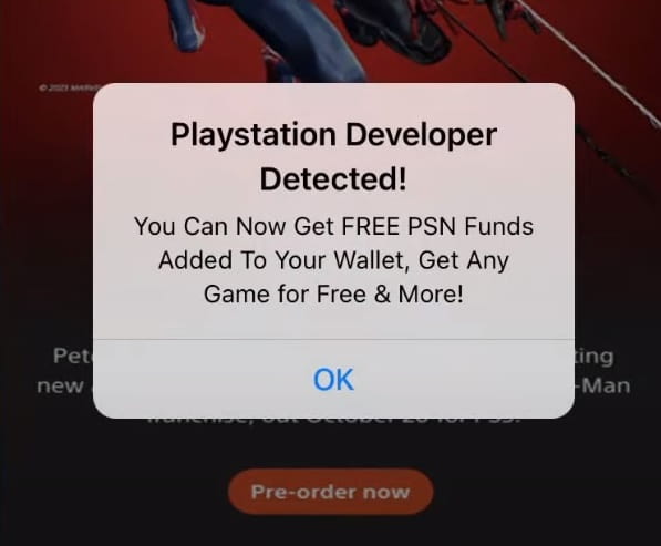 playstation code