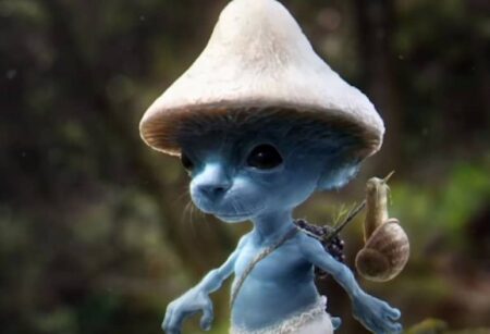 Smurf Cat Minecraft Skin